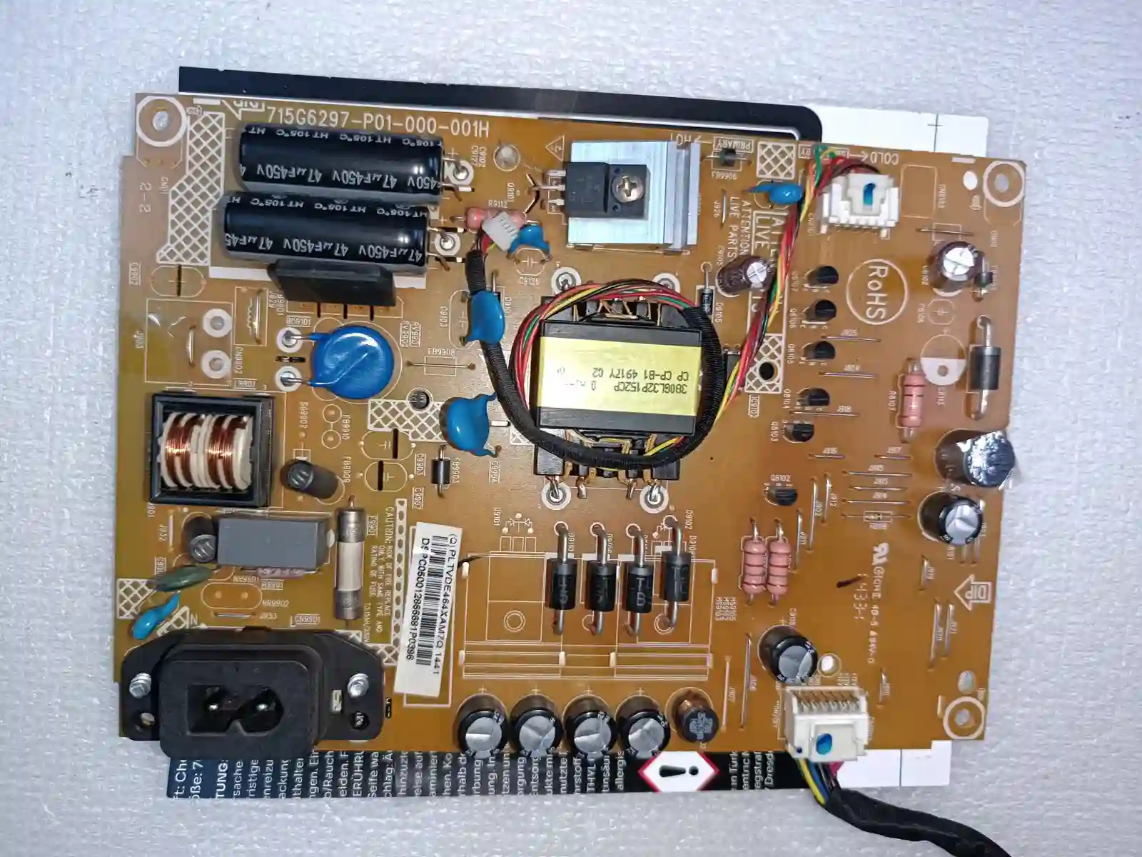 715G6297-P01-000-001H PHILIPS POWERBOARD