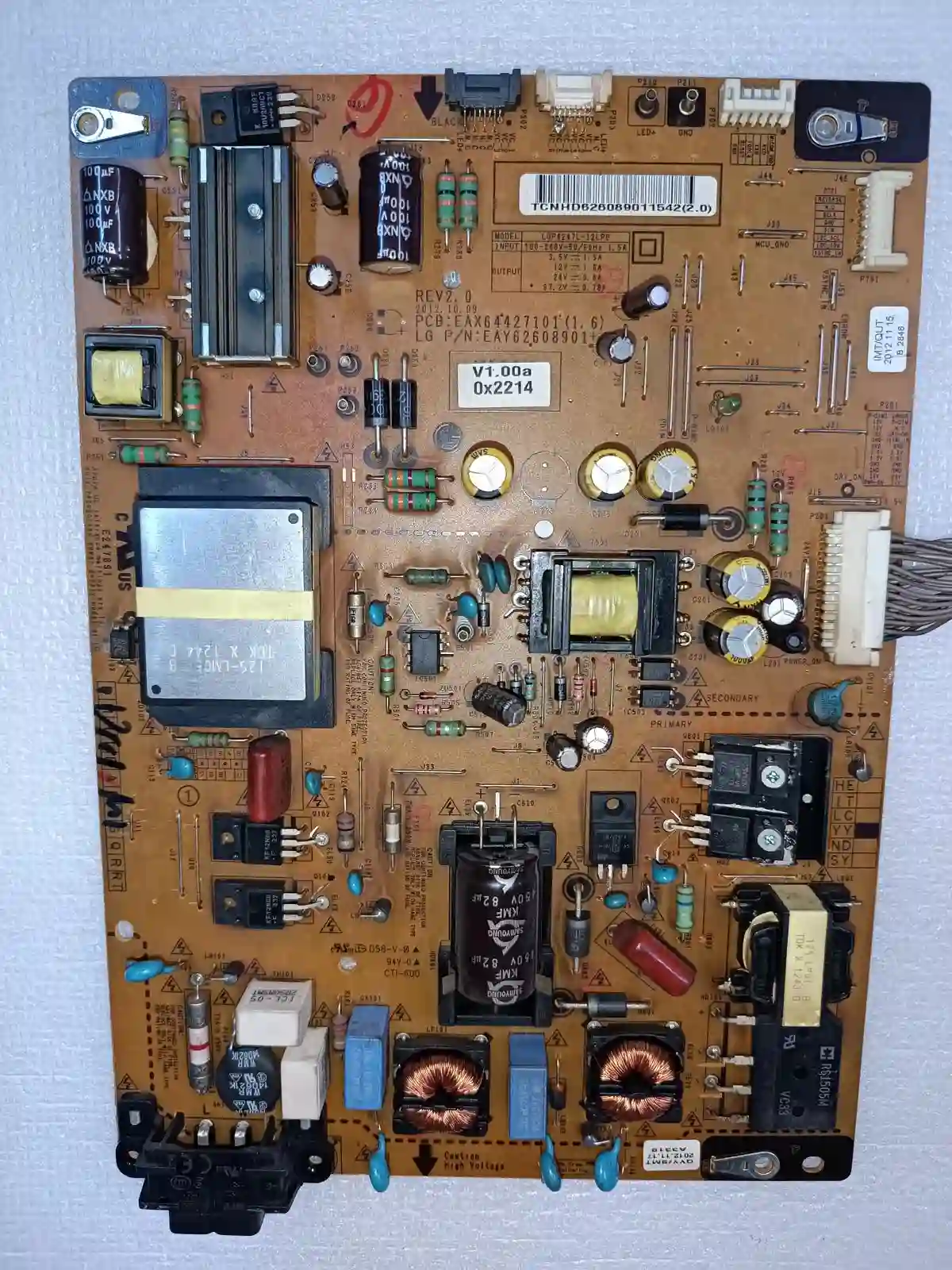 EAX64427101 (1.6) LG POWERBOARD