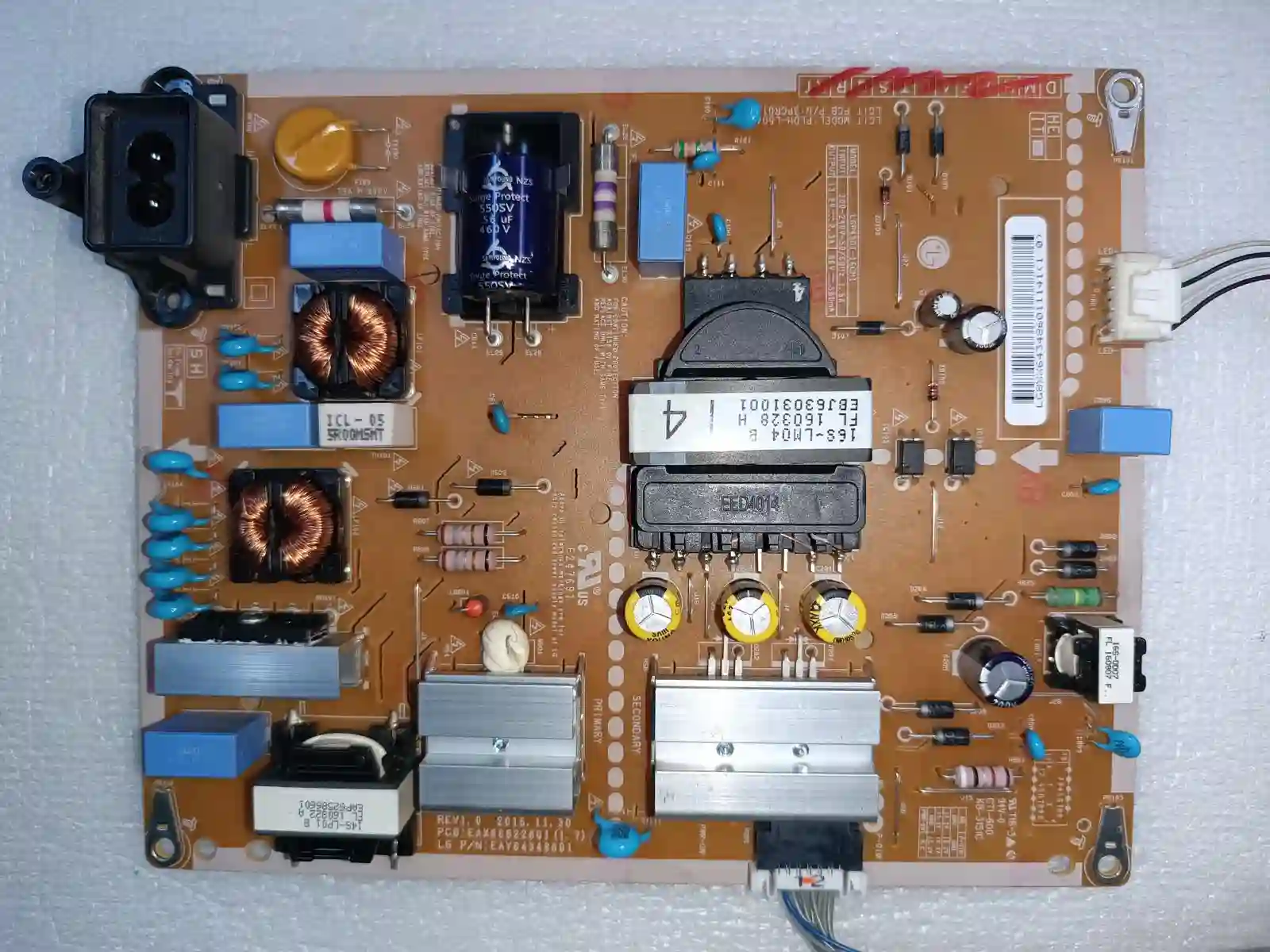 EAX66822801 (1.7) LG POWERBOARD