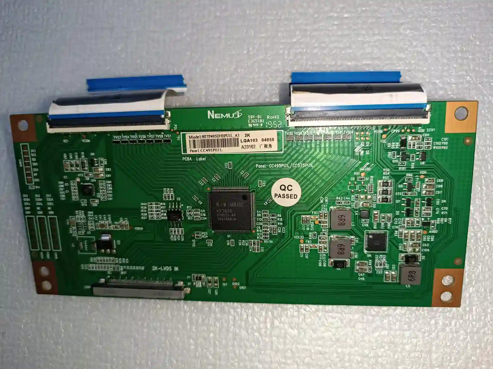 N2TP495UHDPU1L_A3 NEMU T-CON