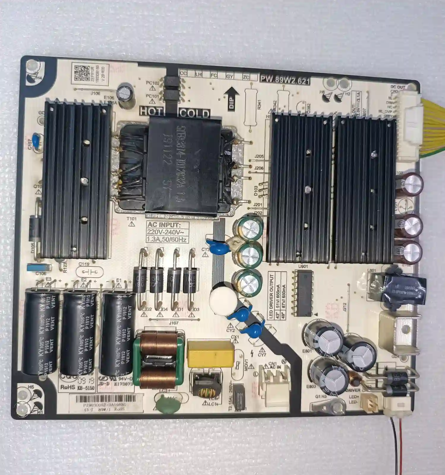 PW.89W2.621 ARCELIK-BEKO POWERBOARD