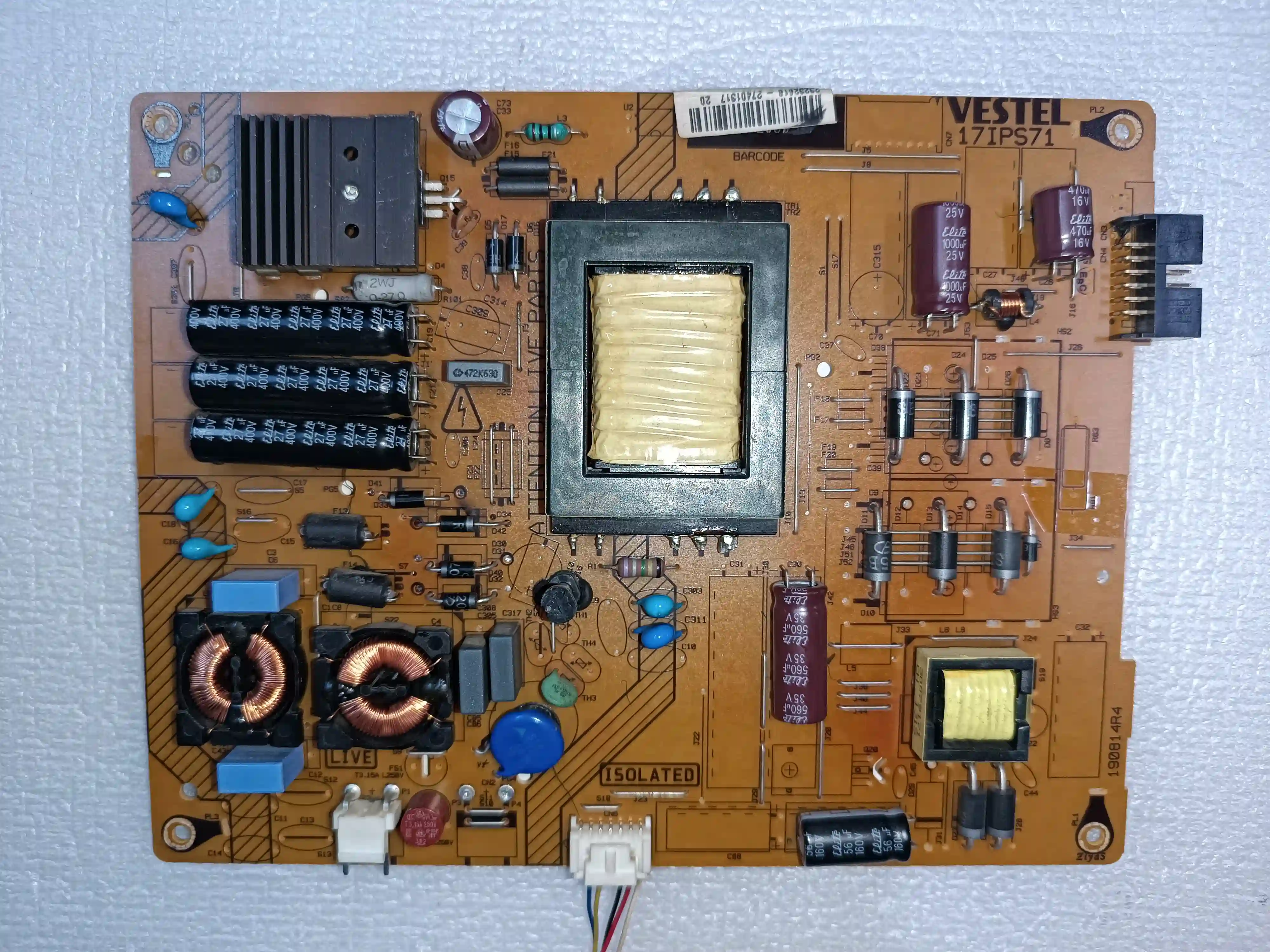 17IPS71 190814R4 VESTEL 42 POWERBOARD