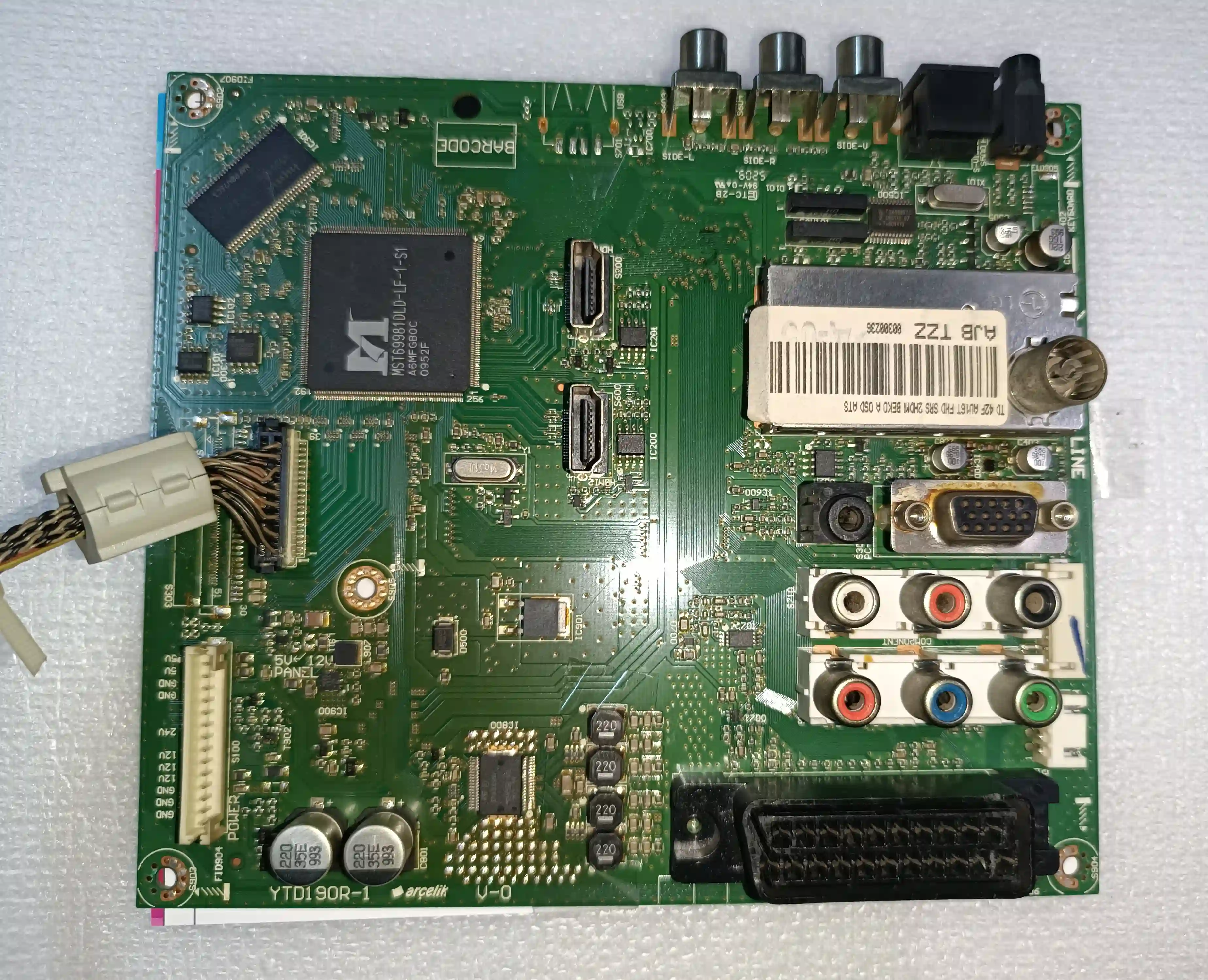 YTD190R-2/5 ARCELIK-BEKO ANAKART